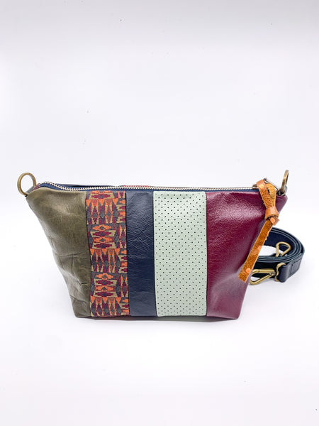 Topnotch Repurposed Leather Shoulder Bag