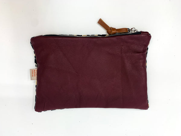Velvet Upholstery Spot Purse