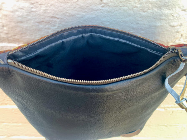 Floral Rust Shoulder/cross-body bag