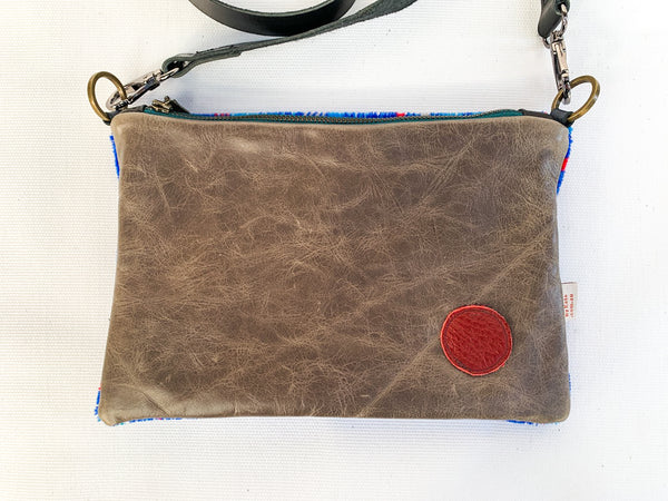 Going Underground Leather Cross Body Bag