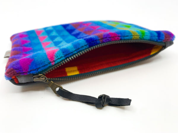 Fractured Rainbow Vintage Moquette Wallet/Purse