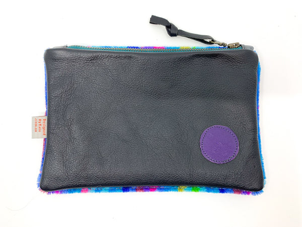 Fractured Rainbow Vintage Moquette Wallet/Purse