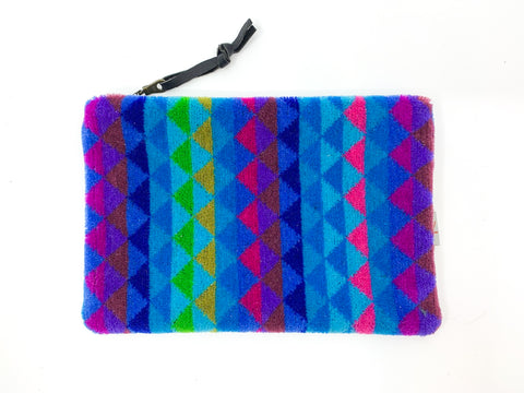 Fractured Rainbow Vintage Moquette Wallet/Purse