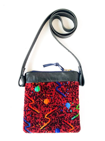 Squiggles Transit Moquette Cross Body Bag